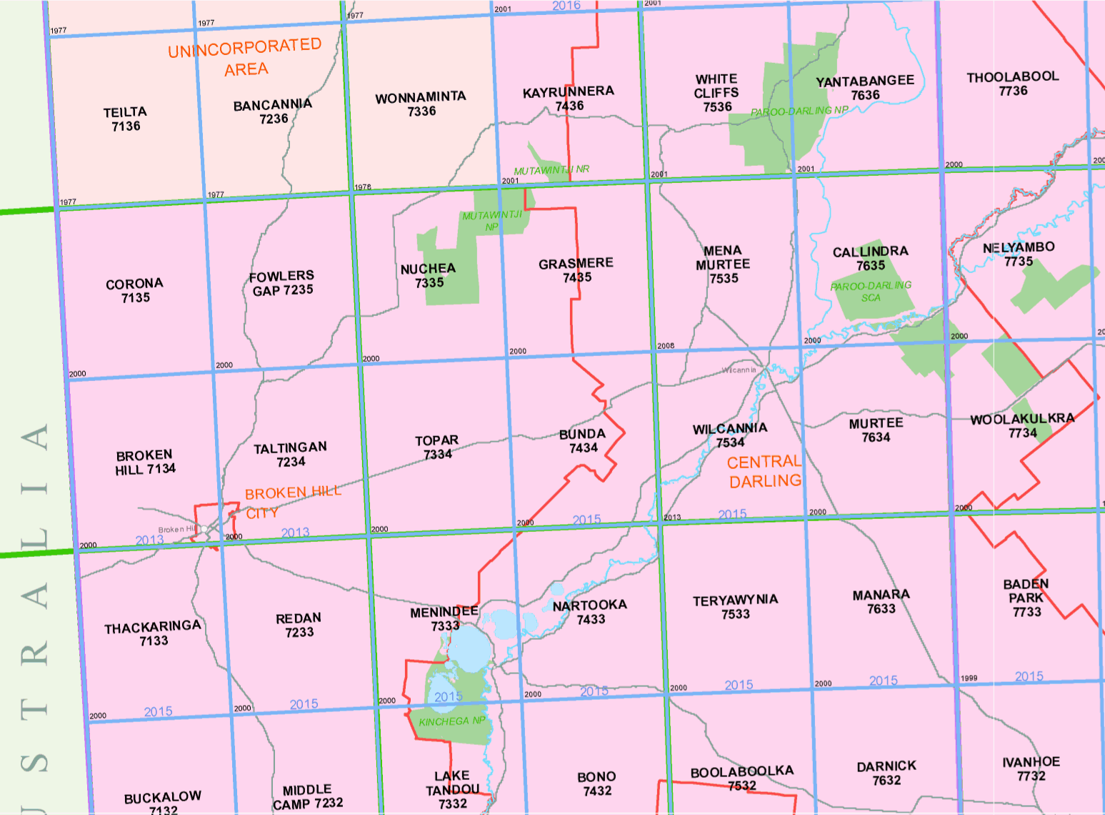 Nsw Qld Border Map Zip Code Map