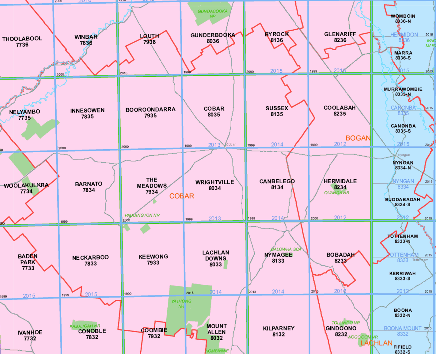 Nsw Map Hash The Map Shop - NSW map Index